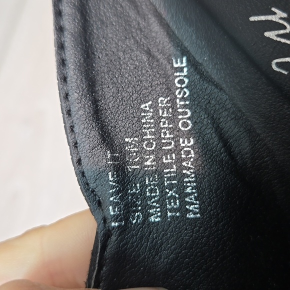 Coconut by Matisse Women Leave IT Pionted Toe mule Heels shoes sz 10M - Picture 12 of 12